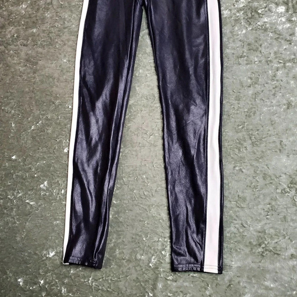 Spanx Faux Leather Side Stripe Legging - Picture 3 of 9